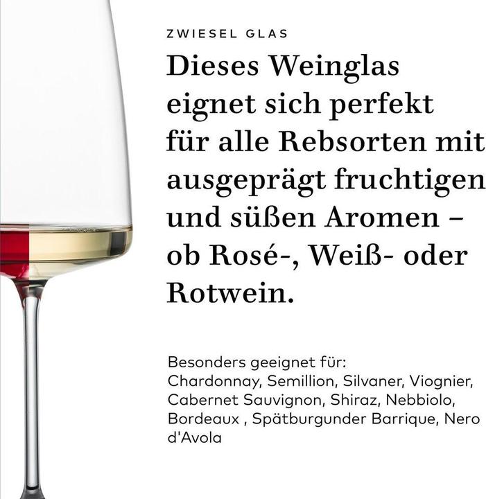 Produktbild Zwiesel Rotweinglas (66 cl, 1 Glas, Rotweingläser, Weissweingläser)