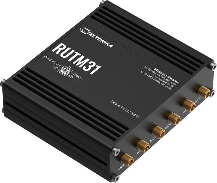 Produktbild Teltonika Kompakter 5G Industrie Dual-SIM Router mit WLAN und Gigabit Ethernet