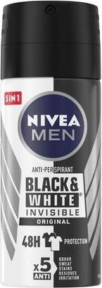Produktbild NIVEA Menack&White Invisible Original Antiperspirant 100Ml (Spray, 100 ml)