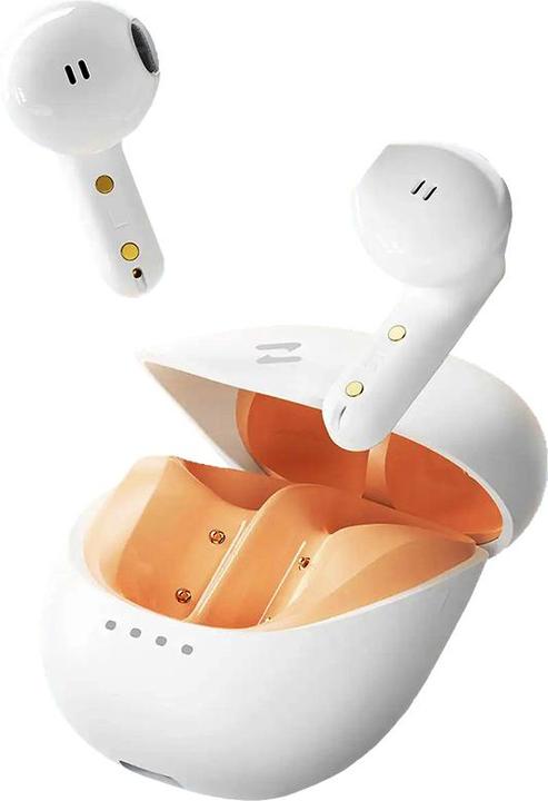 Actual product image Havit Bezprzewodowe słuchawki TWS TW931 (biało-pomarańczowy) (6 h, Wireless)
