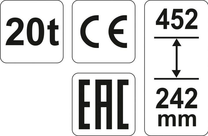 Produktbild Yato Schwarz, YT-17007