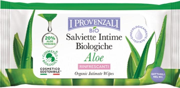 Actual product image I Provenzali Organic Refreshing Wipes Aloe