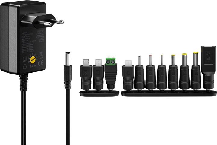 Actual product image Goobay Universal-Netzteil 3 V - 12 V