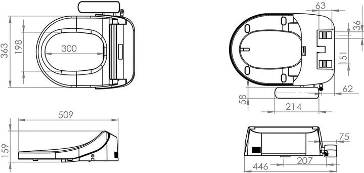 Image du produit SFA Toilettenabdeckung