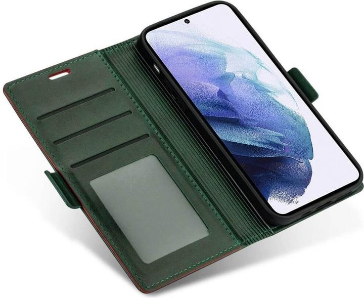 Actual product image N.Bekus Flip Case cover green (Samsung Galaxy S24+)