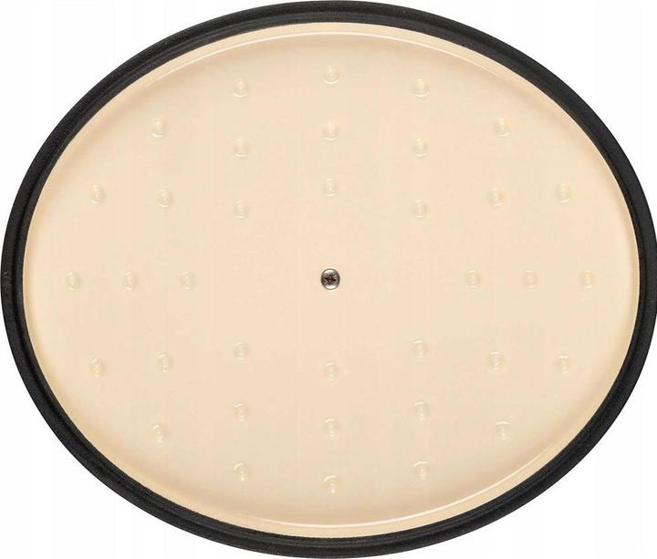 Actual product image Ballarini Cocotte BELLAMONTE 29 cm oval 4.5 litre cast iron roaster white (29 cm, Casserole + Stewpot, Cast iron)