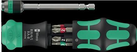 Produktbild Wera Kraftform Kompakt 20 RA-R (Schlitz, Phillipps-Kreuzschlitz (PH), Pozidriv-Kreuzschlitz (PZ), Pin-torx)