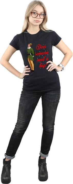 Actual product image Elf Womens/Ladies Hug Buddy Cotton T-Shirt (M)