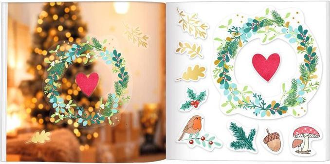 Produktbild Fenstersticker-Buch Winterwunder (120 Sticker)