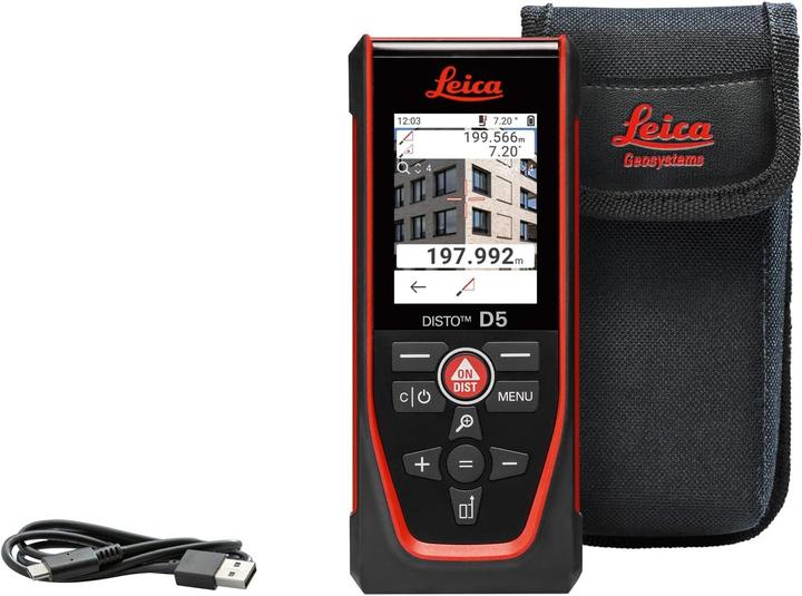 Actual product image Leica Geosystems Disto D5 (200 m, 635 nm, Laser range finder)
