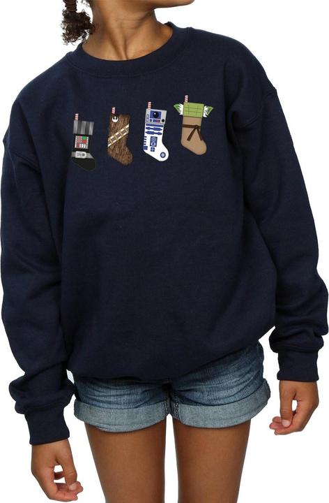 Produktbild Star Wars Christmas Stockings Sweatshirt Mädchen (116)