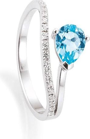 Produktbild Breuning RING - ED.TOP.HELL/Brill. 0,124 Ct. H/si (59, 750/18 K Gold)
