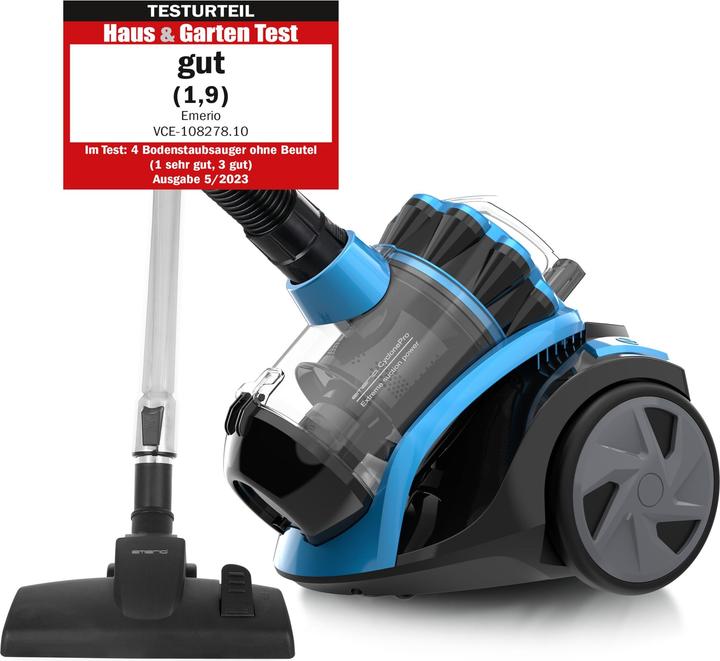 Actual product image Emerio Cyclone hoover