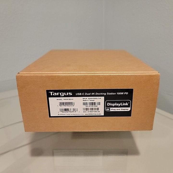 Productafbeelding Targus DOCK182EUZ (USB-C, 11 ports)