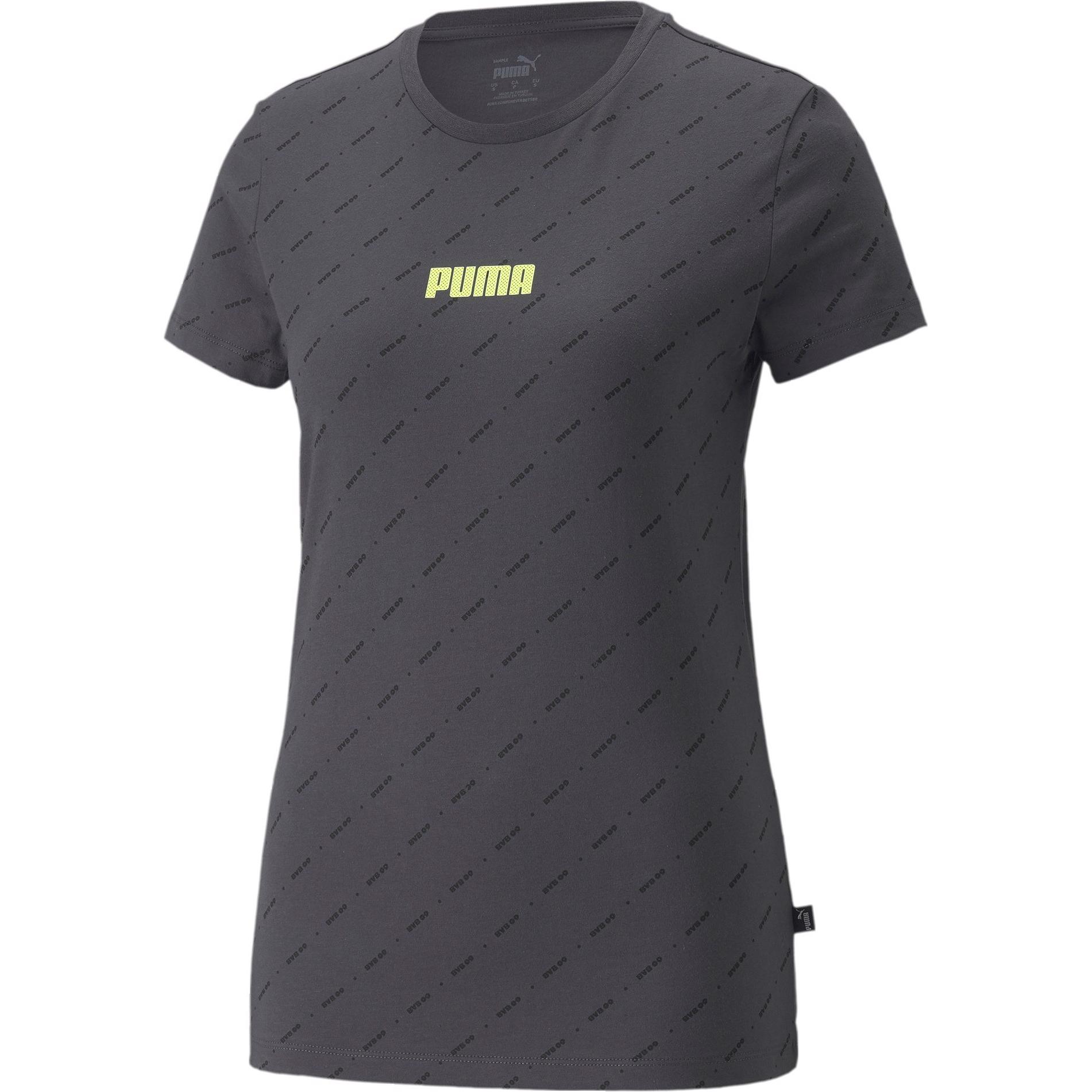 Puma, Herren, Sportshirt, BVB FtblLegacy Tee W (XXL), Grau, XXL