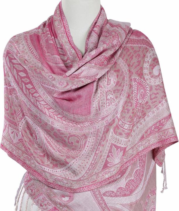 Immagine prodotto Loberon Sciarpa Ceara rosa/crema