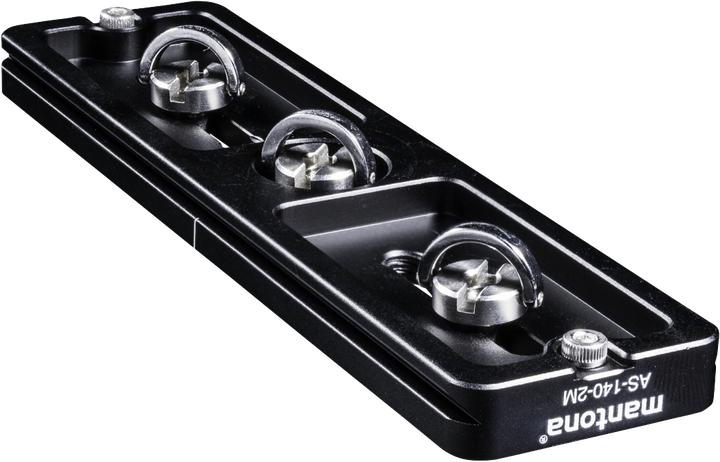 Actual product image mantona AS-140-2M (Tripod quick-release plate)