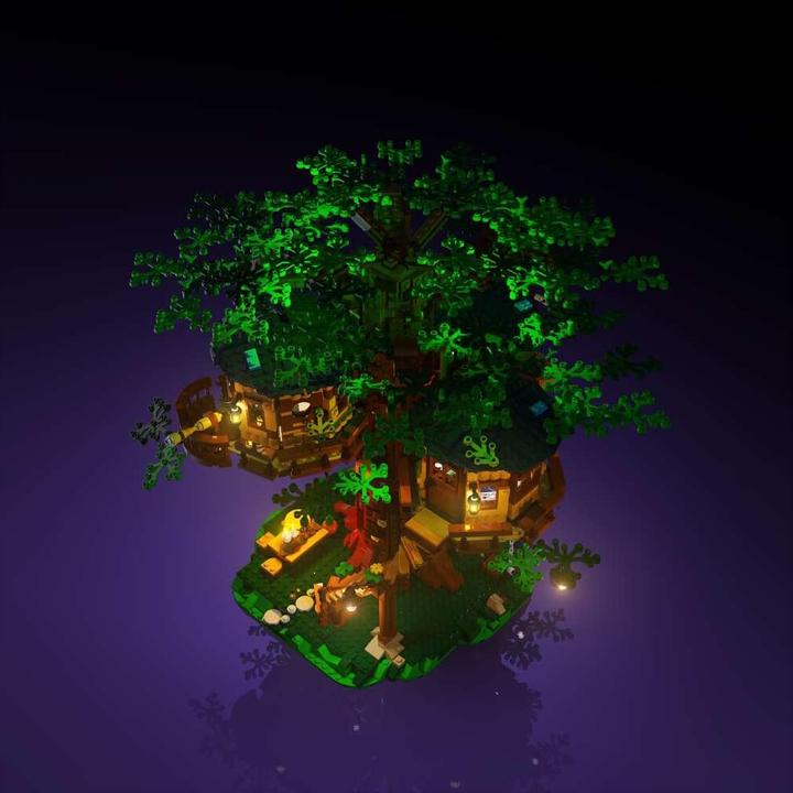 Produktbild Light my bricks LMB 2.0 LED Licht Set für LEGO® 21318 Baumhaus