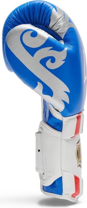 Actual product image Leone Boxhandschuhe Thai Style GN114 Blau (12 OZ, One size)