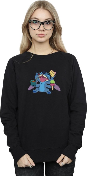 Actual product image Disney Womens/Ladies Lilo And Sitch Munchies Sweatshirt (S)