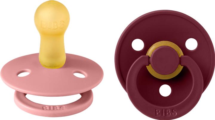 Actual product image Bibs Schnuller Schnuller - Colour 2er Pack - Dusty Pink (2x, 6 - 18 Months)