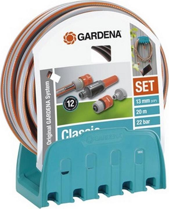 Produktbild Gardena Schlauch mit Wandschlauchhalter (20 m, 12.70 mm)