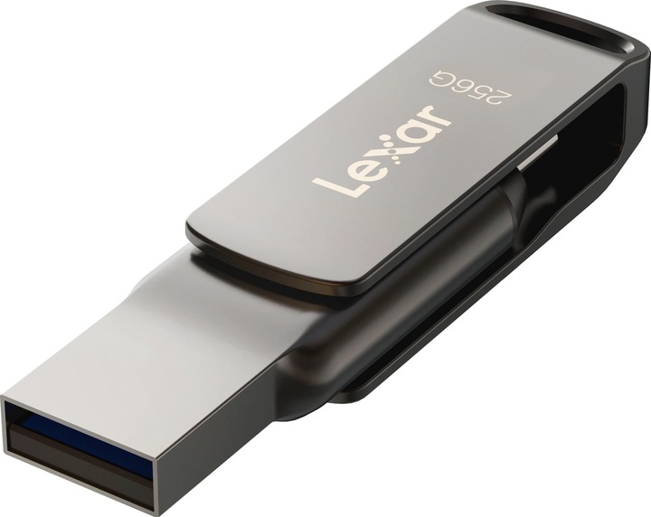 Produktbild Lexar MEMORY DRIVE FLASH USB3.1 256G/D400 LJDD400256G-BNQNG (256 GB, USB-C, USB-A)