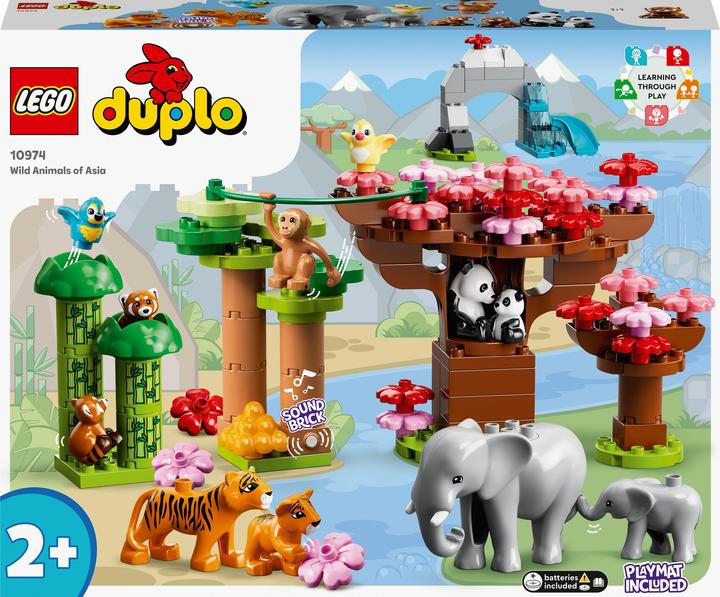 Actual product image LEGO Wild animals of Asia (10974)