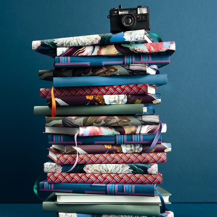 Image du produit Cedon Carnet de notes A5 couverture rigide PÉONIE (A5, Règle spéciale, Couverture rigide)