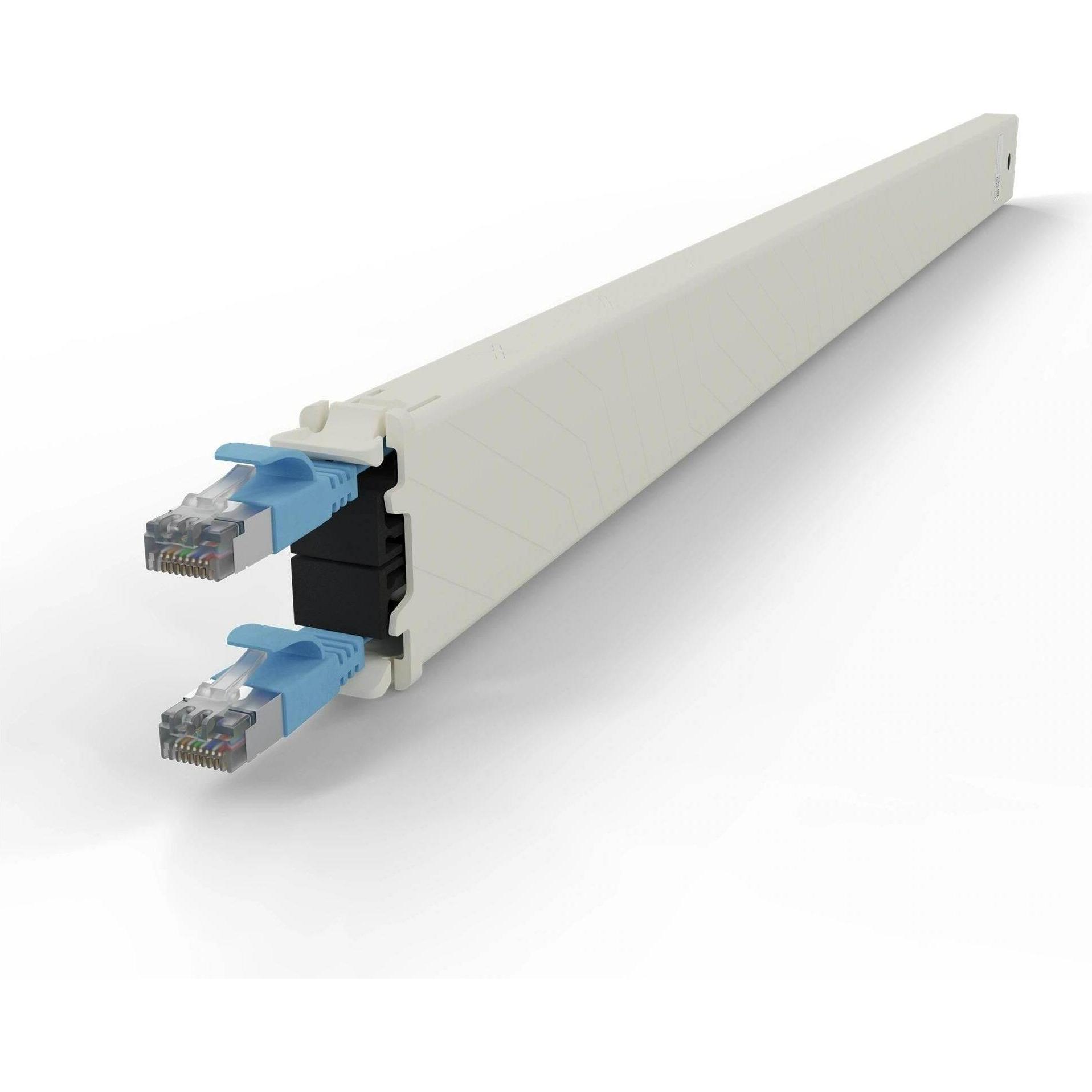 Thumbnail - PATCHBOX one / Cassette / 30RU / Cat 6A, STP, 1.8 m, Blau (STP, CAT6a, 1.80 m), Netzwerkkabel