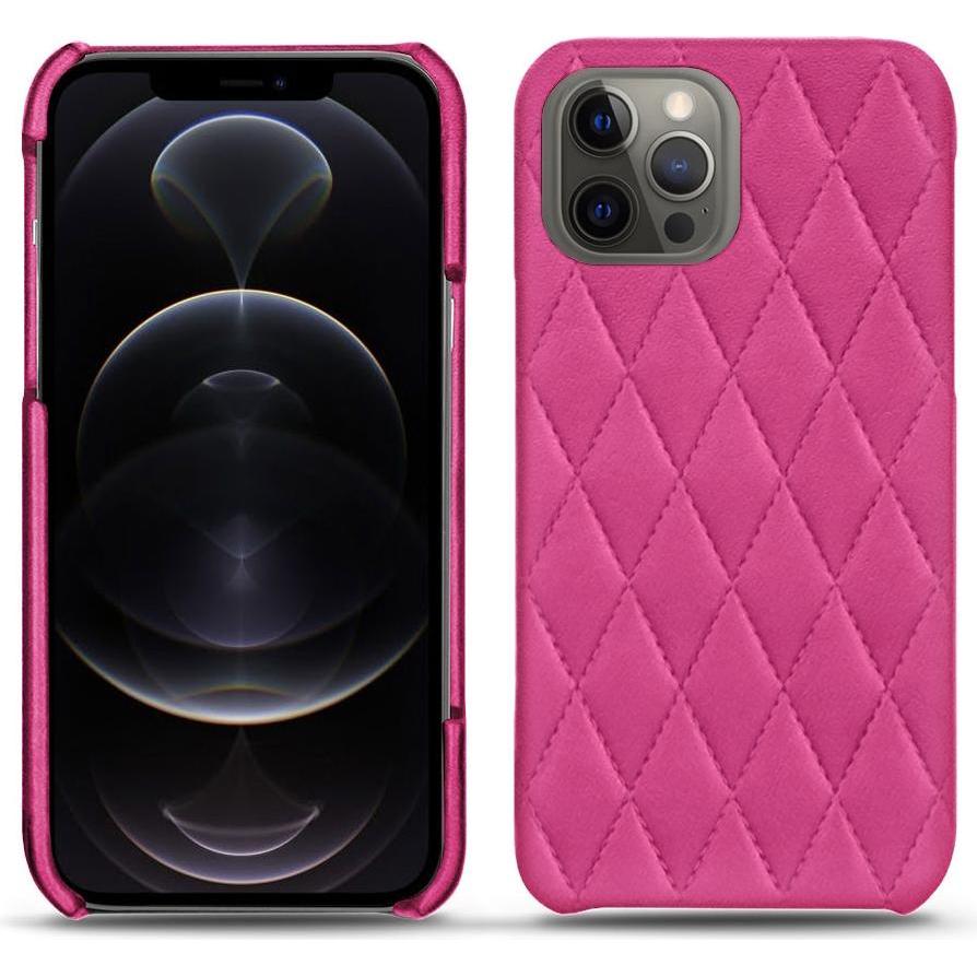Thumbnail - Noreve Lederschutzhülle (Apple iPhone 12 Pro Max), Smartphone Hülle, Rosa