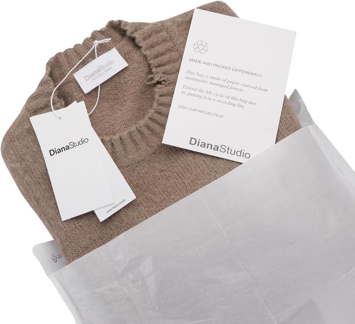 Produktbild Diana Studio Maglione con Collo alla Alpaca (M, XL)