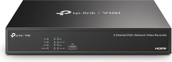 Produktbild TP-Link 4 Channel PoE NVR 2TB HDD (Netzwerk Videorecorder (NVR))