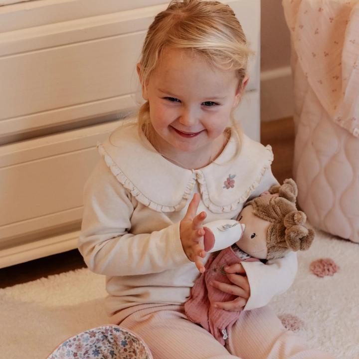 Produktbild Little Dutch Babypuppe im Körbchen Rosa GRS