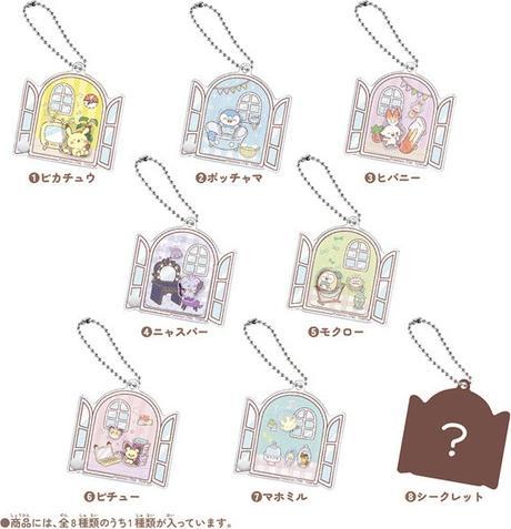 Produktbild Pokémon Pokemon PokePeace Acrylic Charm Collection (RANDOM SINGLE)