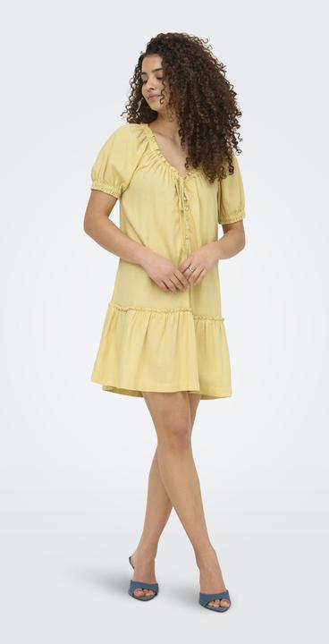 Produktbild Only ONLGOA Leinen Kurzes Kleid Kleid (M)
