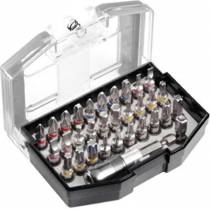 Produktbild kwb Bit Box 32 -Teilig Mit Guertelclip (Kreuz Pozidriv PZ)