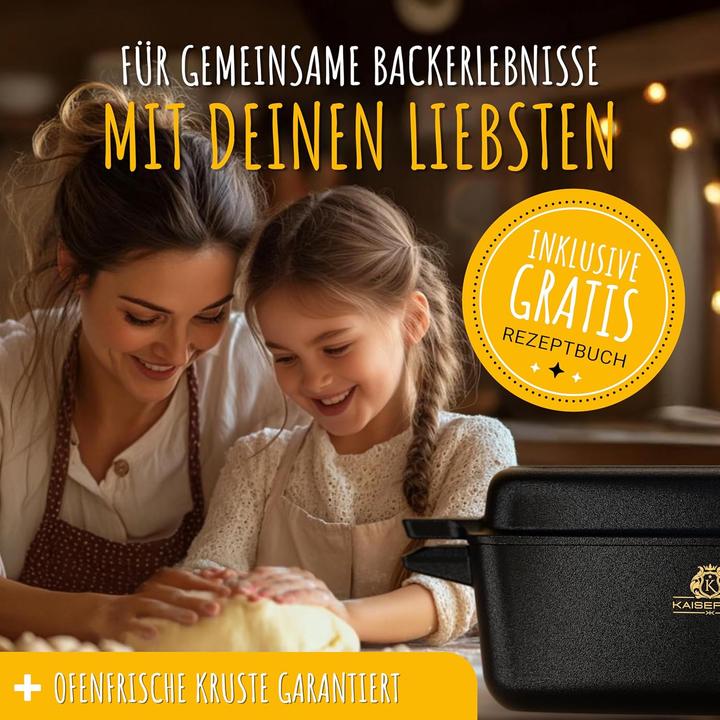 Produktbild Kaisertal Brotbackform mit Deckel und Gärkorb