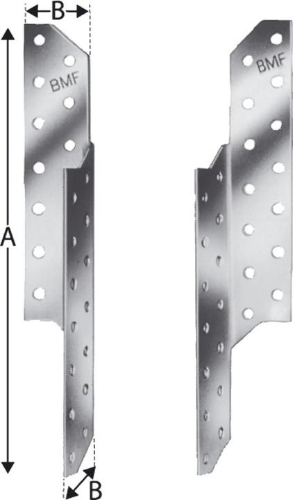 Image du produit Simpson Sst Pattes d'ancrage p.pannes SST type E,aci (Ancre de pannes à chevrons, 1 pcs)