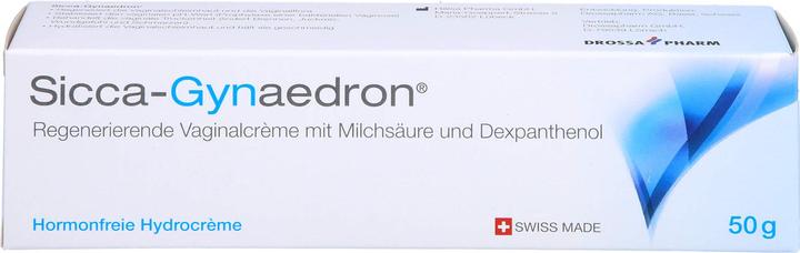 Actual product image Drossapharm SICCA-GYNAEDRON vaginal cream, 50 g VCR (Intimate cream)