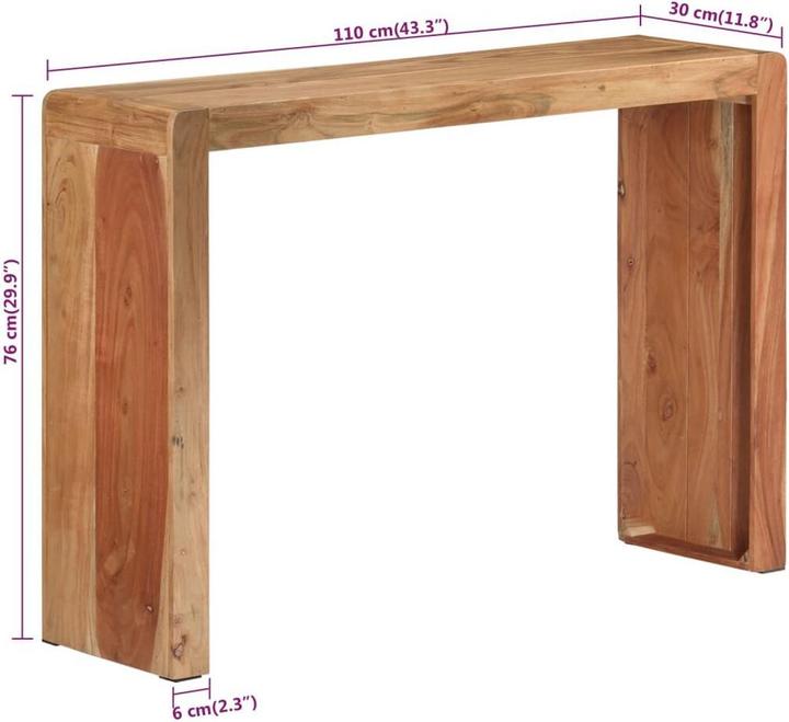 Produktbild vidaXL Konsolentisch (30 x 30 x 76 cm)