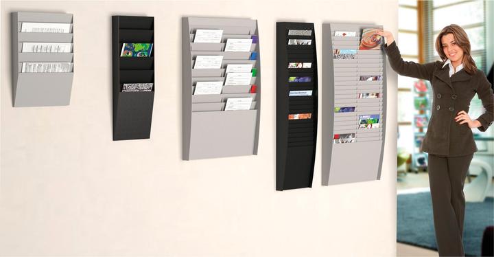 Actual product image Paperflow Sorting board 25 Fä. gray (A4)