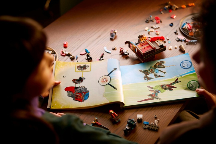 Produktbild LEGO Coopers Dino-Mech C-Rex (71484, LEGO Dreamzzz)
