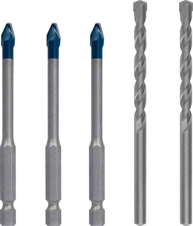 Produktbild Bosch Professional Zubehör EXPERT HEX-9 HardCeramic Bohrer Mixed Set, 6 mm, 5-tlg. (6 Millimeter)