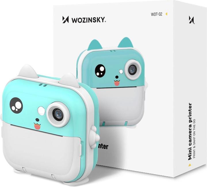 Image du produit Wozinsky WDT-02 Thermodruckerkamera für Kinder, Blau