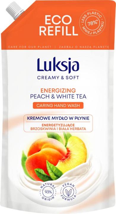 Produktbild Luksja Cremige Flssigseife, Pfirsich, Brhe 900ml (Flüssigseife, 149 ml)