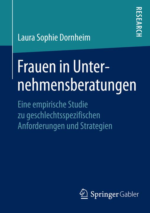Produktbild Frauen in Unternehmensberatungen (Deutsch, Laura Sophie Dornheim, 2015)