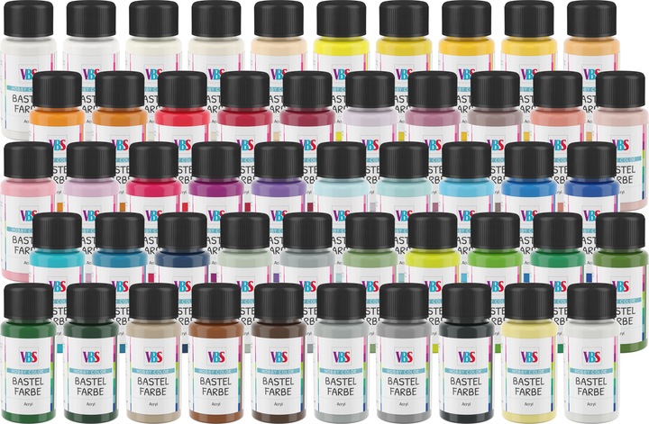 Image du produit VBS Peinture pour bricolage, 50 ml (Ivoire, 50 ml)