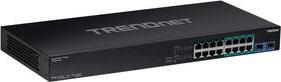 Productafbeelding Trendnet 18-poorts Gigabit 4PPoE schakelaar (18 ports)