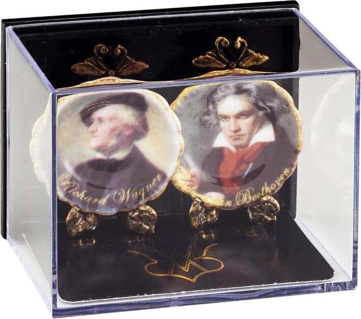 Produktbild Reutter 001.400/2 - Wandteller "Beethoven/Wagner", Miniatur